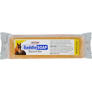 Durvet Saddle Glycerin Bar Horse Soap, Yellow, 8-oz bar