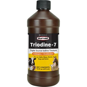 Durvet Triodine-7 Farm Animal First Aid, 16-fl oz bottle