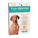 Durvet Triple Wormer Medium & Large Dog Dewormer, 2 count