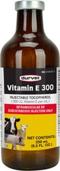 Durvet Vitamin E 300 Farm Animal Supplement, 250-ml bottle