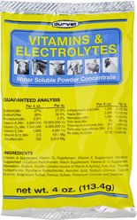 Durvet Vitamins & Electrolytes Powder Farm Animal & Horse Supplement, 4-oz bag