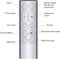 Show in main carousel: Dyson HP07 Hot + Cool Fan Heater Air Purifier, White/Silver slide 5 of 10