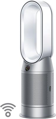 Show full view: Dyson HP07 Hot + Cool Fan Heater Air Purifier, White/Silver slide 2 of 10