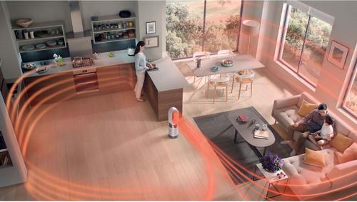 Show full view: Dyson HP10 Hot + Cool Gen1 Fan Air Purifier, White slide 6 of 9