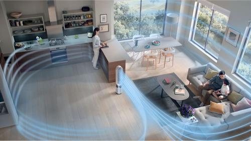 Show full view: Dyson TP10 Cool Gen1 Fan Air Purifier, White slide 8 of 9