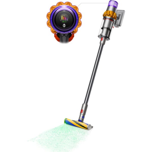 Dyson V15 Detect Cordless Vacuum, Yellow/Nickel