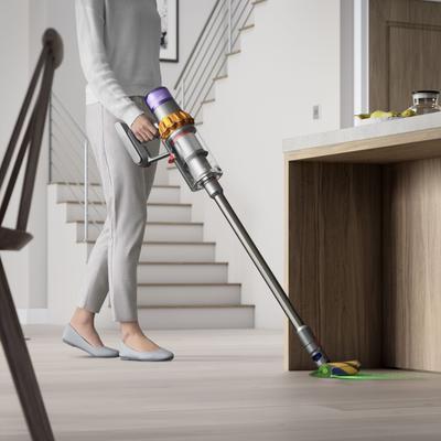 Show full view: Dyson V15 Detect Cordless Vacuum, Yellow/Nickel slide 7 of 9