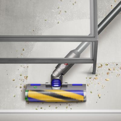Show full view: Dyson V15 Detect Cordless Vacuum, Yellow/Nickel slide 4 of 9