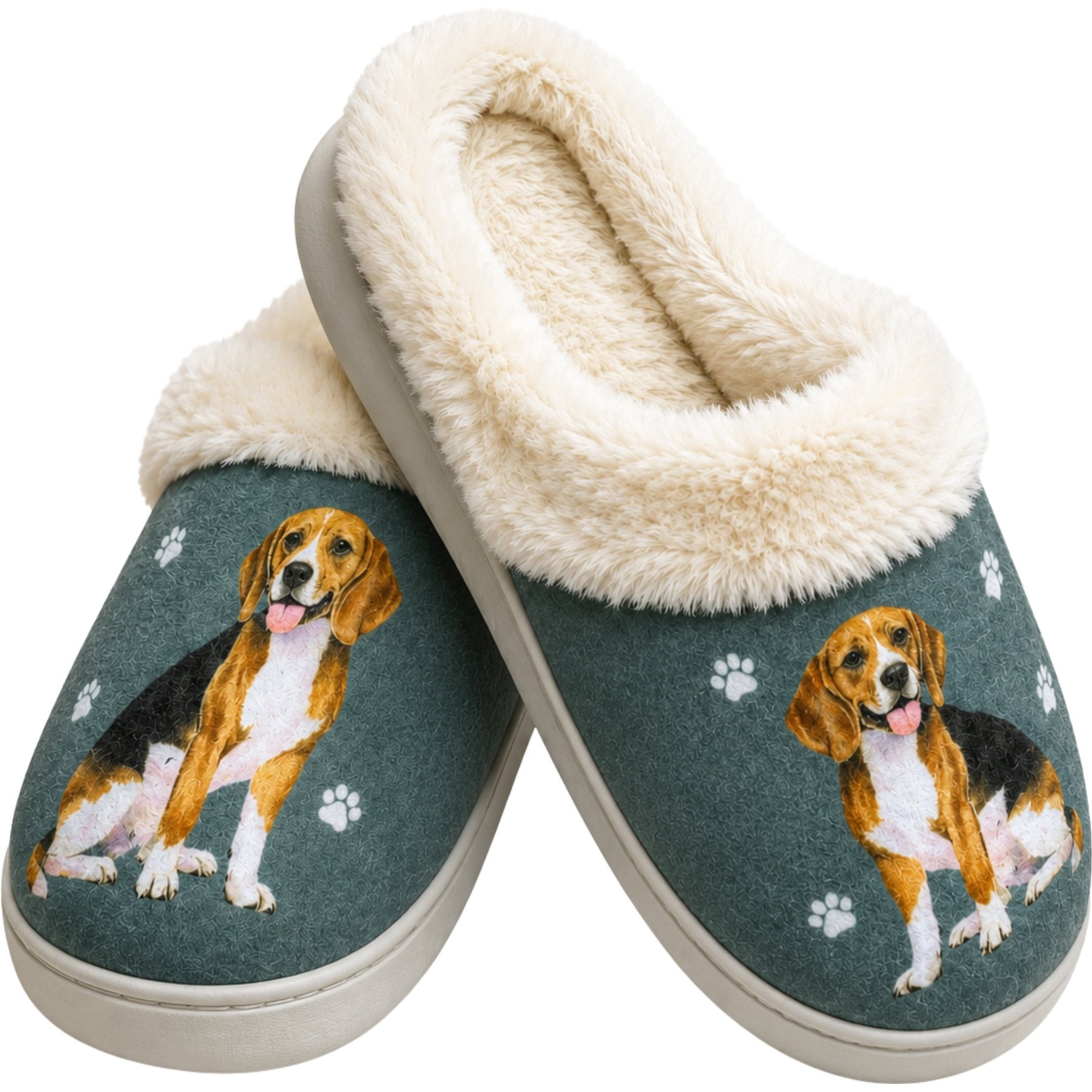 E&S PETS Beagle Snugg Slippers, Small/Medium