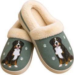E&S PETS Bernese Mt. Dog Snugg Slippers, Large/X-Large