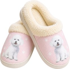 E&S PETS Bichon Snugg Slippers, Small/Medium