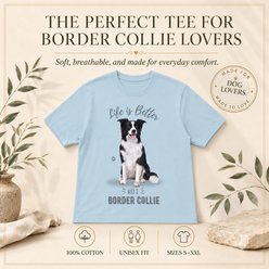 E&S PETS Border Collie T-Shirt, Blue, XX-Large slide 2 of 6