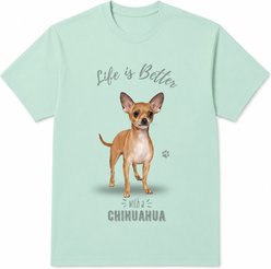 E&S PETS Chihuahua T-Shirt, Steel, Large slide 1 of 6