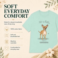 E&S PETS Chihuahua T-Shirt, Steel, Large slide 2 of 6