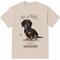 Show in main carousel: E&S PETS Dachshund Black T-Shirt, Ivory, XX-Large slide 1 of 6
