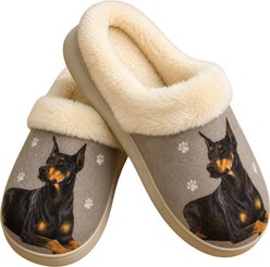 E&S PETS Doberman Snugg Slippers, Small/Medium