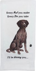 E&S PETS German Shorthaired Pointer Cotton Kitchen Towel