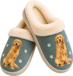 E&S PETS Golden Retreiver Snugg Slippers, Large/X-Large