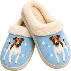 E&S PETS Jack Russell Snugg Slippers, Small/Medium