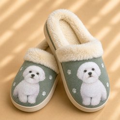E&S PETS Maltese Snugg Slippers, Large/X-Large slide 2 of 7
