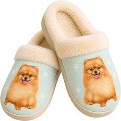 E&S PETS Pomeranian Snugg Slippers, Large/X-Large