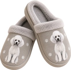 E&S PETS Poodle Snugg Slippers, Small/Medium