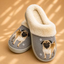 E&S PETS Pug Snugg Slippers, Small/Medium slide 2 of 7