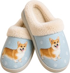 E&S PETS Welsh Corgi Snugg Slippers, Small/Medium