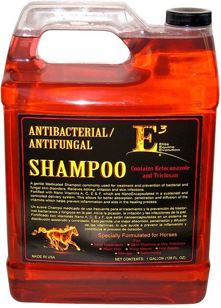 E3 Antibacterial with Keto Horse Shampoo