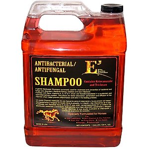 E3 Antibacterial with Keto Horse Shampoo, 1-gal bottle
