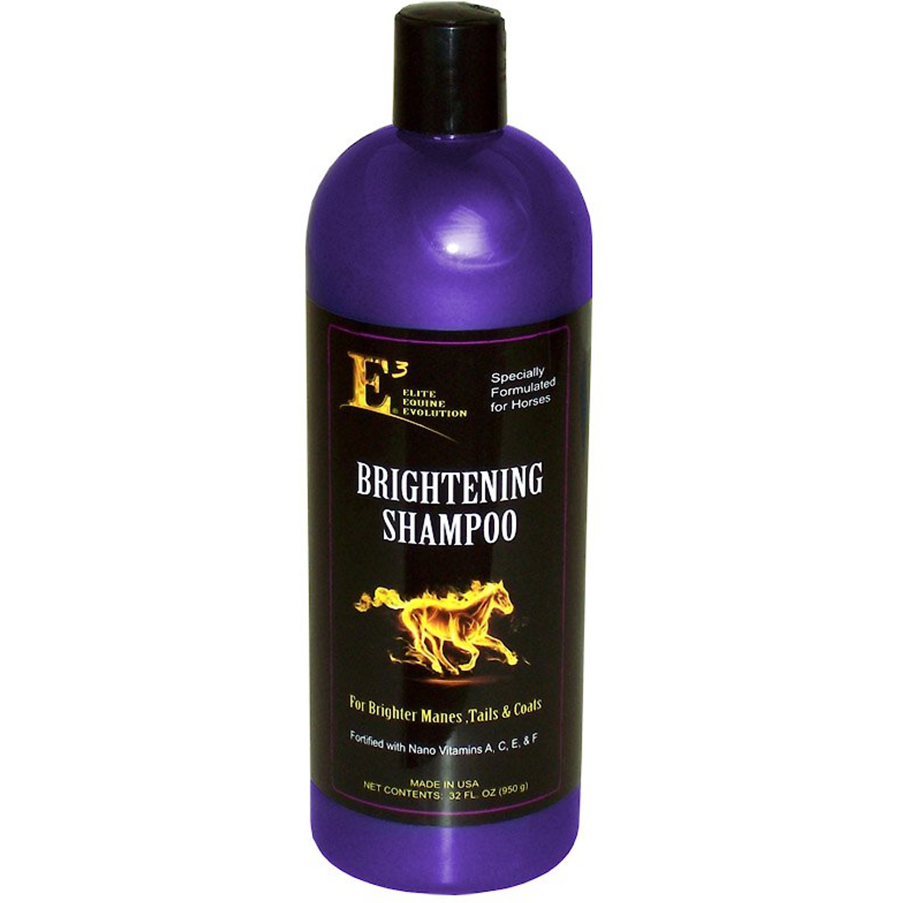 E3 Brightening Horse Shampoo, 32-fl oz bottle