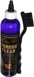 E3 Thrush Clear with Brush Horse, 8-oz bottle
