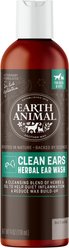 Earth Animal Apothecary Clean Ears Natural Grooming Herbal Ear Wash Cleanser for Dogs & Cats, 4-fl oz bottle slide 1 of 7