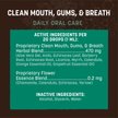 Show in main carousel: Earth Animal Apothecary Clean Mouth, Gums & Breath Herbal Liquid Dental Supplement for Dogs & Cats, 2-fl oz bottle slide 5 of 10