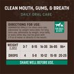 Show in main carousel: Earth Animal Apothecary Clean Mouth, Gums & Breath Herbal Liquid Dental Supplement for Dogs & Cats, 2-fl oz bottle slide 6 of 10