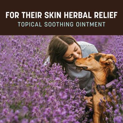 Show full view: Earth Animal Apothecary for Their Skin Herbal Relief Natural Grooming Balm Soothing Nose, Paw, & Skin Ointment for Dogs & Cats, 2-oz jar slide 5 of 7
