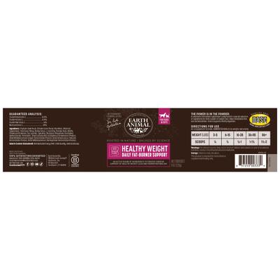 Show full view: Earth Animal Apothecary Healthy Weight Metabolism & Weight Management Powder Supplement for Dogs & Cats, 8-oz container slide 3 of 10