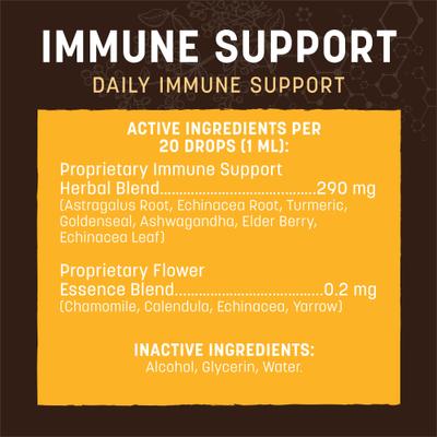 Show full view: Earth Animal Apothecary Immune Support Herbal Liquid Immune Supplement for Dogs & Cats, 2-fl oz bottle slide 6 of 11
