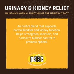 Earth Animal Apothecary Urinary & Kidney Relief Herbal Liquid Supplement for Dogs & Cats, 2-fl oz bottle slide 2 of 9