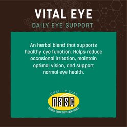 Earth Animal Apothecary Vital Eye Herbal Liquid Vision Supplement for Dogs & Cats, 2-fl oz bottle slide 2 of 9