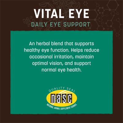 Show full view: Earth Animal Apothecary Vital Eye Herbal Liquid Vision Supplement for Dogs & Cats, 2-fl oz bottle slide 4 of 12