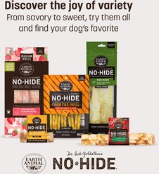 Earth Animal No-Hide From the Grill Small Rolls Long Lasting Natural Rawhide Free Bacon Cheeseburger Flavor Dog Chews slide 2 of 9
