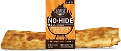 Earth Animal No-Hide Large Roll Long Lasting Natural Rawhide Alternative Barbeque Smoked Chicken & Turkey Recipe Dog Chew Treat