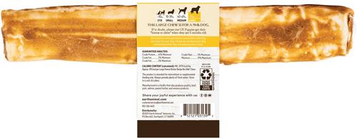 Show full view: Earth Animal No-Hide Large Rolls Long Lasting Natural Rawhide Alternative Peanut Butter Vegetarian Recipe Chew Dog Treats, 1 count slide 3 of 12
