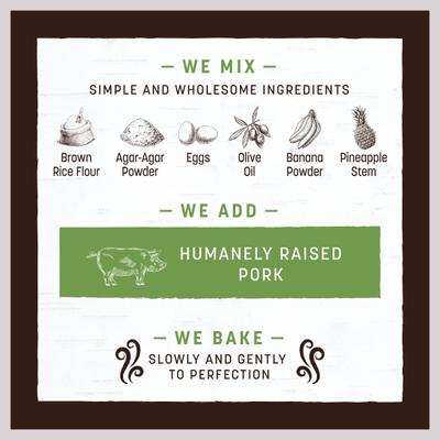 Show full view: Earth Animal No-Hide Large Rolls Long Lasting Natural Rawhide Alternative Pork Recipe Chew Dog Treats, 2 count slide 5 of 11