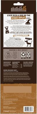 Show full view: Earth Animal No-Hide Large Rolls Long Lasting Natural Rawhide Alternative Venison Recipe Chew Dog Treats, 3 count slide 3 of 11