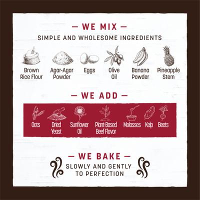 Show full view: Earth Animal No-Hide Small Roll Long Lasting Natural Rawhide Alternative No Beef Vegetarian Recipe Dog Chew Treat slide 5 of 10