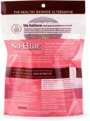 Show full view: Earth Animal No-Hide Small Rolls Long Lasting Natural Rawhide Alternative Chicken Recipe, 2 count + Salmon Recipe, 2 count + Peanut Butter Vegetarian Recipe Chew Dog Treats, 2 count slide 6 of 9