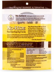 Earth Animal No-Hide Stix Long Lasting Natural Rawhide Alternative Peanut Butter Vegetarian Recipe Chew Dog & Cat Treat Sticks, 10 count slide 2 of 9