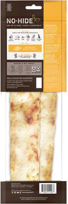 Show full view: Earth Animal No-Hide Strips Thin Natural Rawhide Alternative Peanut Butter Vegetarian Recipe Dog Chew Treat, 4 count slide 3 of 13